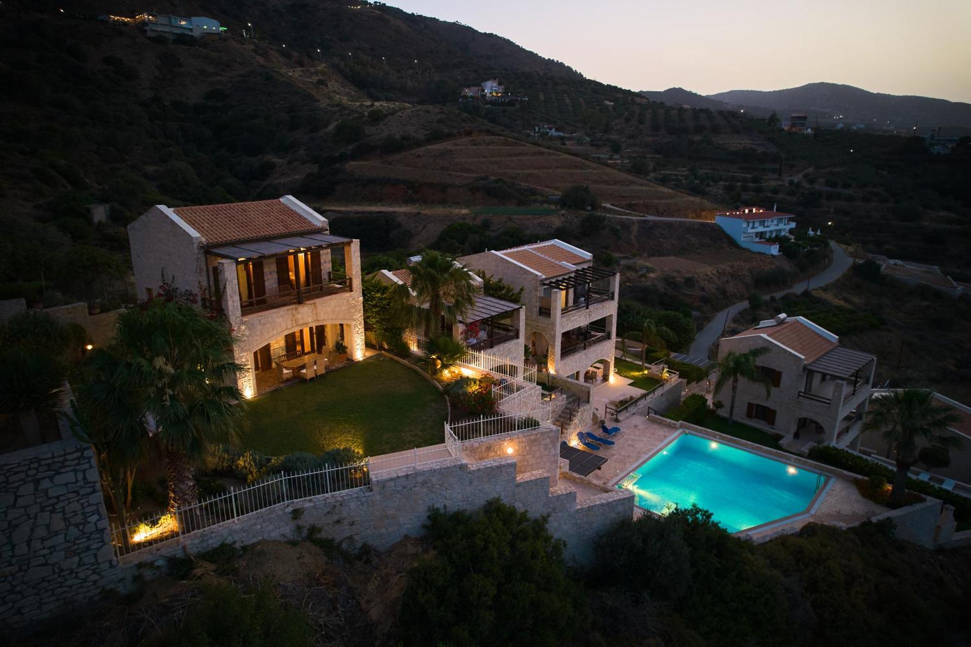 Villa Paradissi In Crete Agia Pelagia Екстериор снимка
