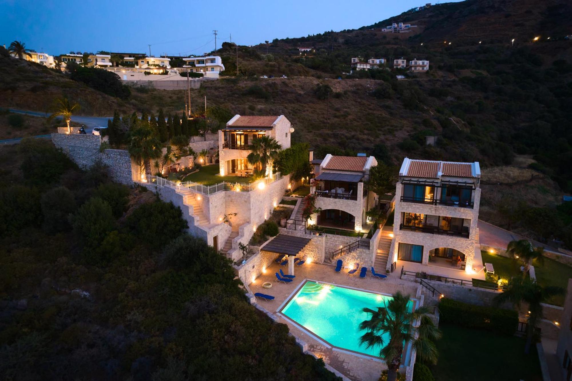 Villa Paradissi In Crete Agia Pelagia Екстериор снимка