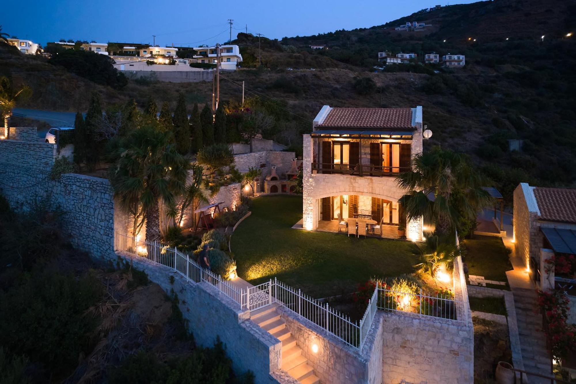Villa Paradissi In Crete Agia Pelagia Екстериор снимка